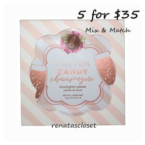 Beauty Bakerie Cotton Candy Champagne Blushlighter Palette NWT/NIP